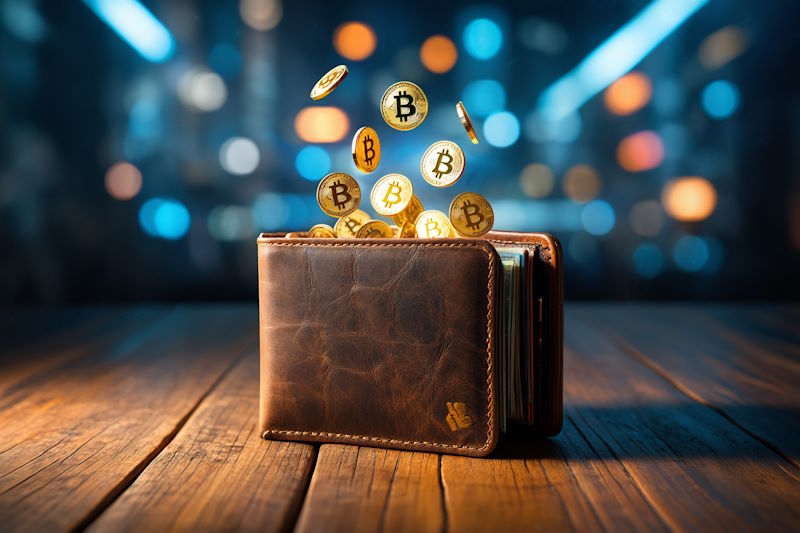 Кошелек для Bitcoin и алькоинов. Концепт.